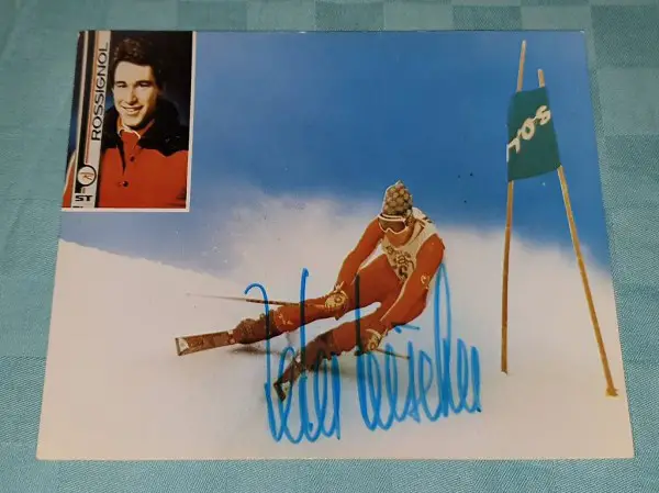  Peter Lüscher 8590 Romanshorn Karte mit Autogramm