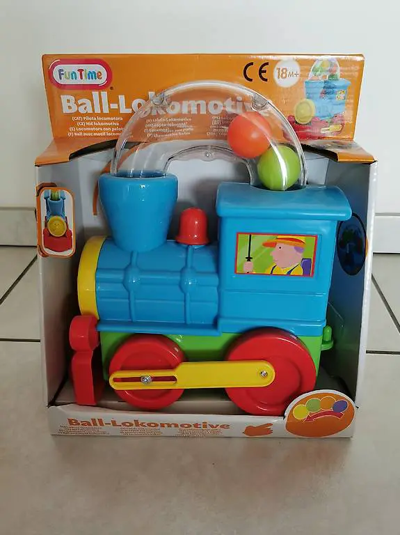 Ball-Lokomotive für Kleinkinder