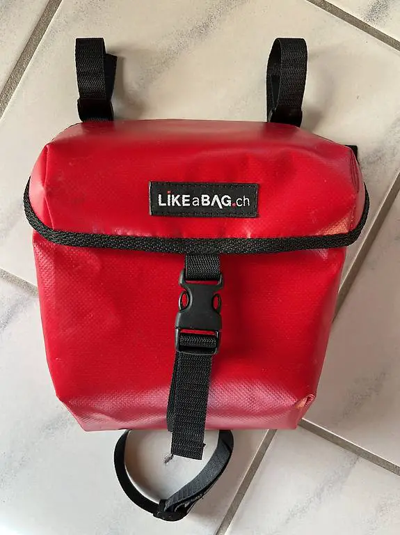 Like a bag Velotasche Montage am Lenker