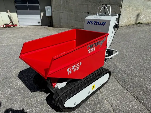 Raupentransporter ROTAIR R60, Brücke/Pritsche