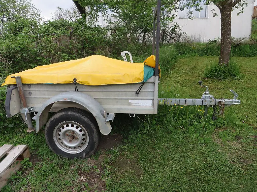 PKW od. Traktor Anhänger vollverzinkt 500 kg keine MFK nötig