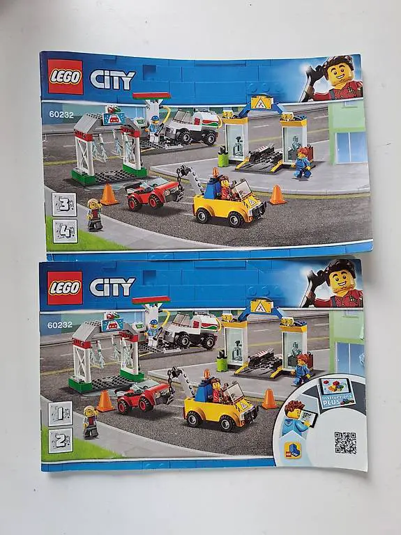 Lego City Werkstatt und Waschstrasse