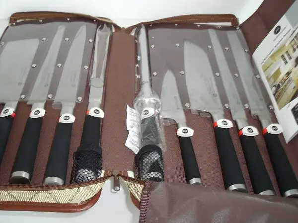 9-teiliges Messer-Set inkl. Tasche