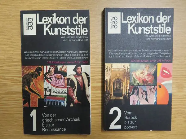 Lexikon der Kunststile Band 1 + 2