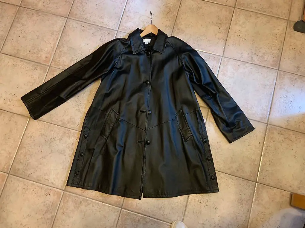 Ledermantel Damen gr 40