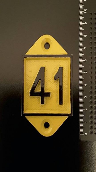 Nummerntafel 41