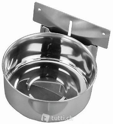  Edelstahlnapf mit Befestigung