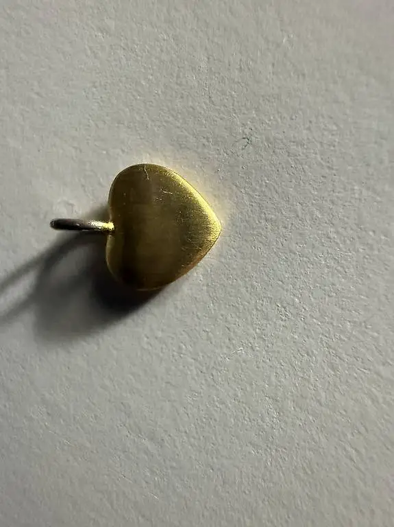 Echtgold Herzanhänger