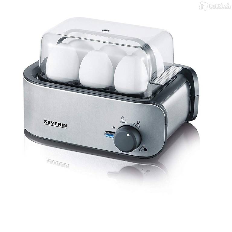  Eierkocher, Inkl. Wasser-Messbecher mit Eierstecher