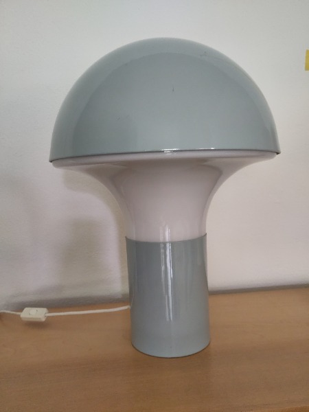 2 Stk.Tischleuchten mit opalglas Leuchtfläche