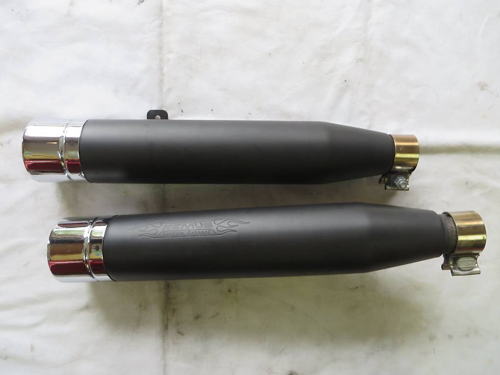 Remus Auspuff für Harley Davidson Dyna Fat bob & Wide Glide