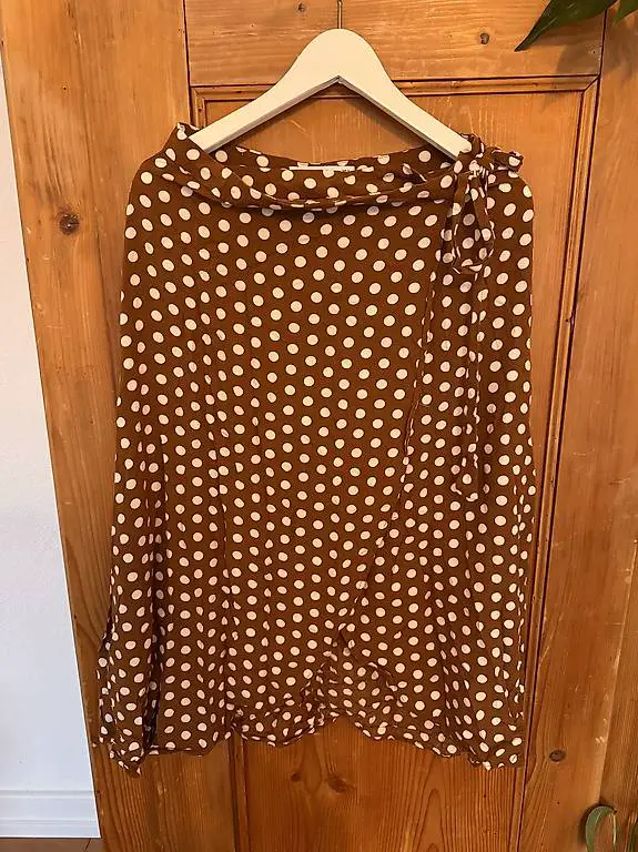 Wickelrock mit Punkten von Mango Gr. S