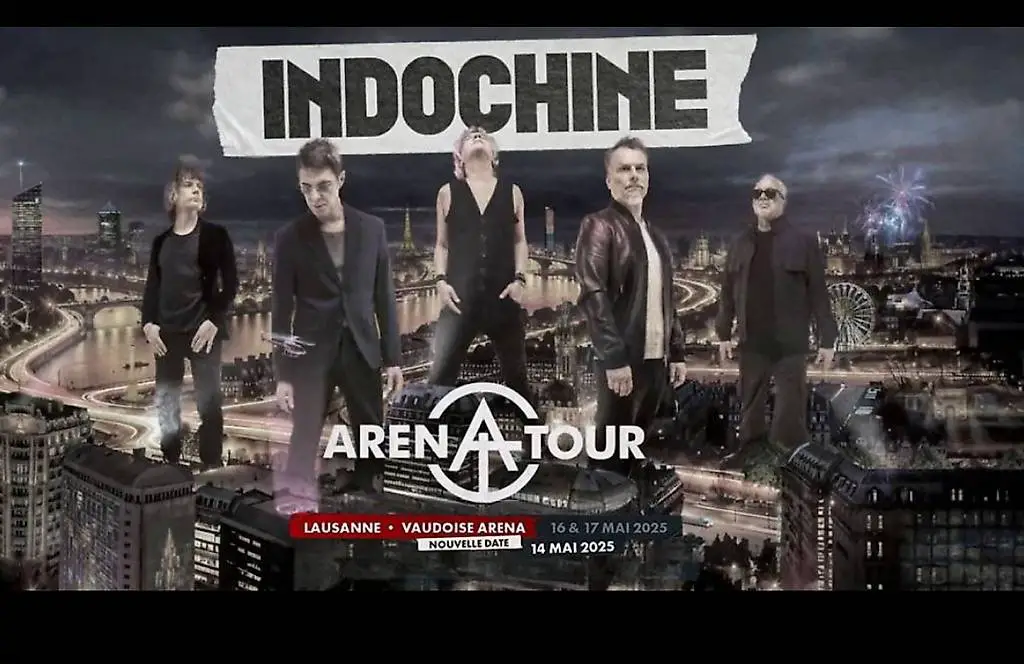 Indochine Arena Tour Lausanne: Place debout