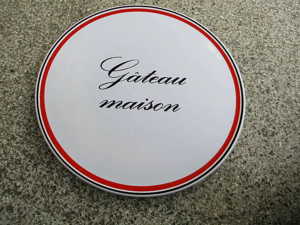 Kuchenplatte Kuchen-Platte "Gateau maison" von Wächtersbach