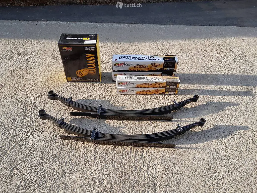  Fahrwerk zu Nissan Navara D40 - TJM Fahrwerk +500kg hinten