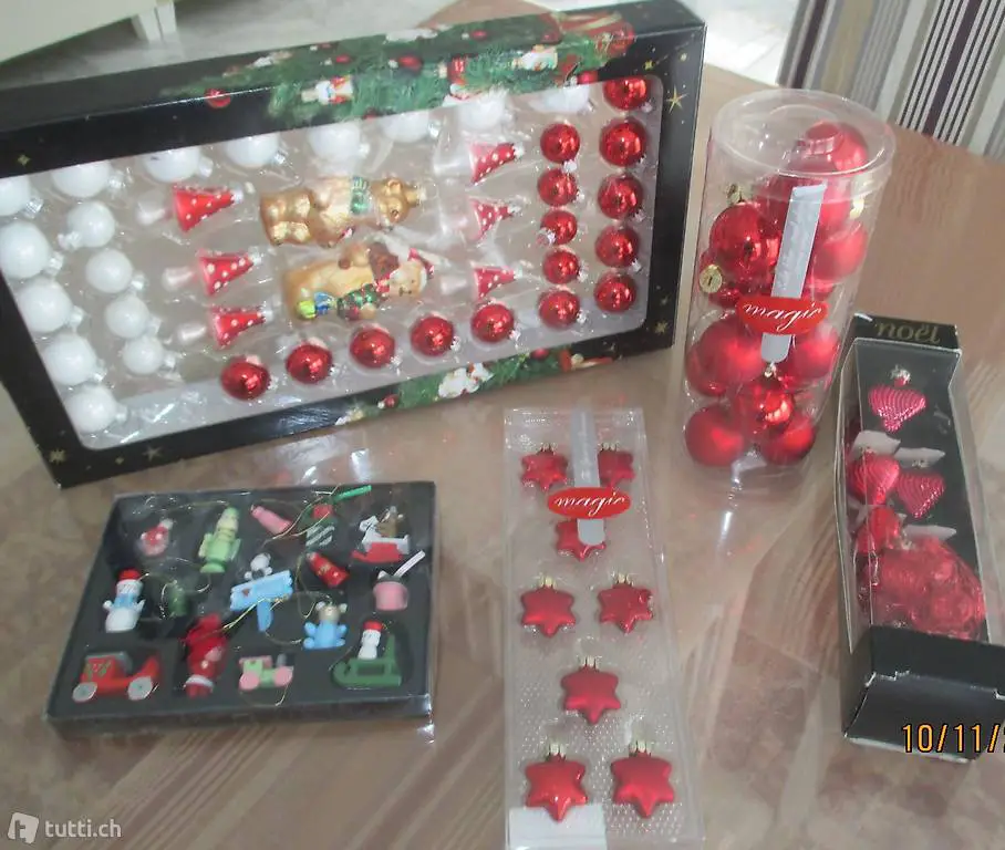weihnachtschmücke-grosses set-osten