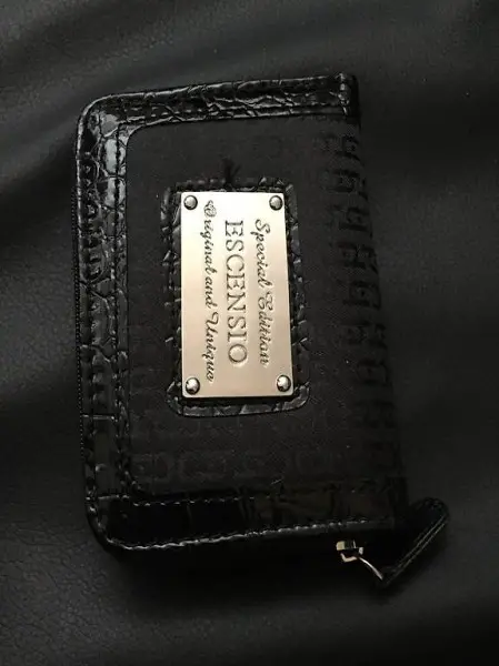 Borsellino nero lucido nuovo