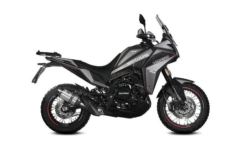 mivv auspuff moto morini x cape 650