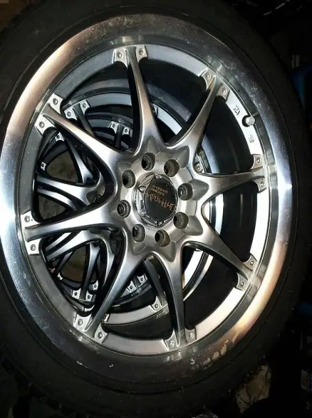  4 Leichtmetallfelgen 7x16 Räder Felgen Reifen Pneu