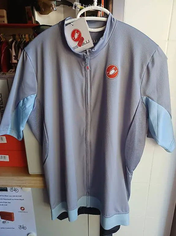 Velotrikot CASTELLI Vantaggio, Herren, Gr. XL, NEU