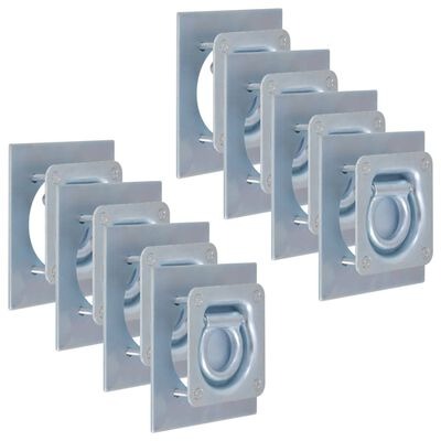  vidaXL Zurrösen für Anhänger 8 2000 kgSKU:142673