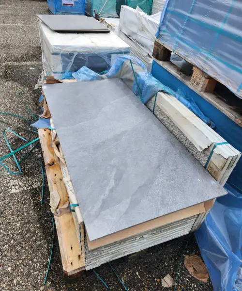 Feinsteinzeug Matt in Steinoptik 60x120cm