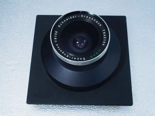 Sinar DB Schneider Super Angulon 90mm f8