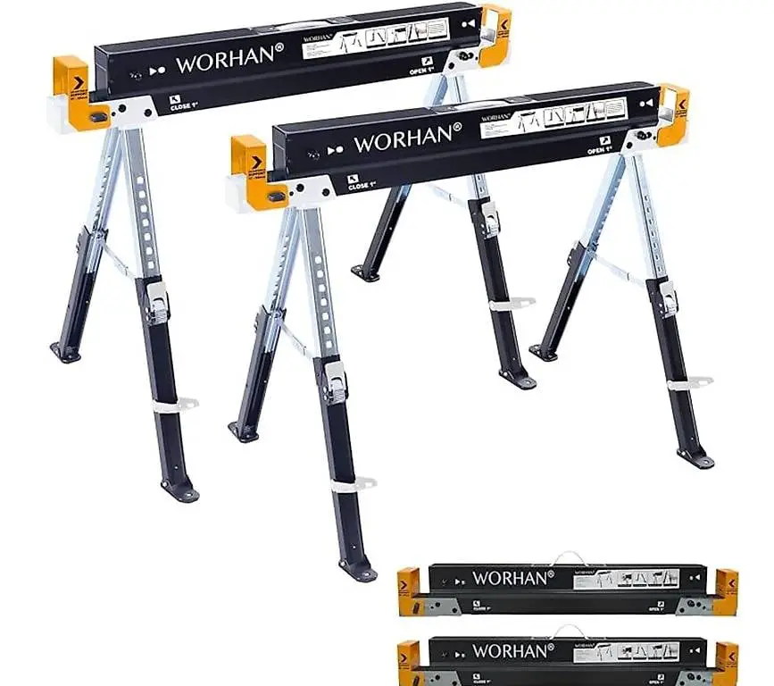 Arbeitsbock Gerüstbock Sägebock Böcke Klappbock Doppelpack