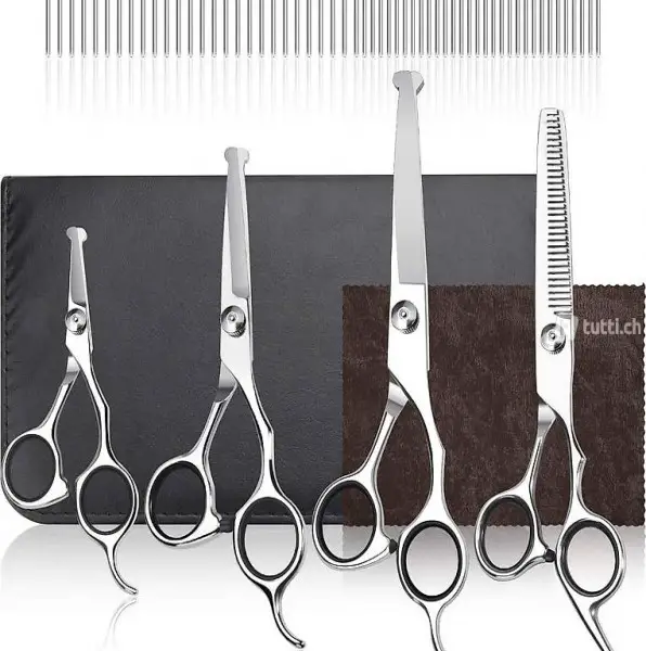  Hunde Fellschere, 5 in 1 Hunde Haarschere
