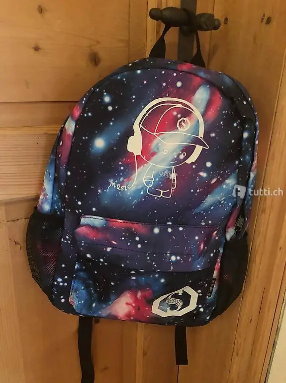 Rucksack, NEU (leuchtet im dunkeln)