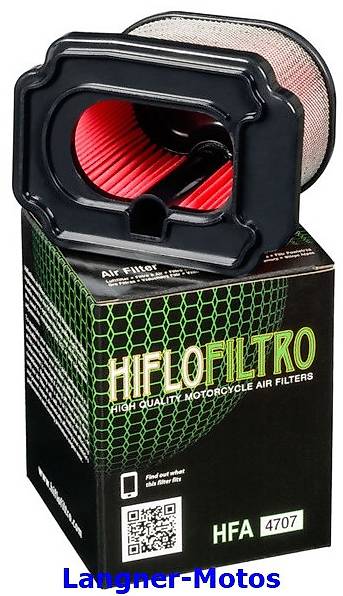Hiflo Luftfilter HFA 4707 Yamaha 1WS-14450 MT-07 XSR 700 FZ-