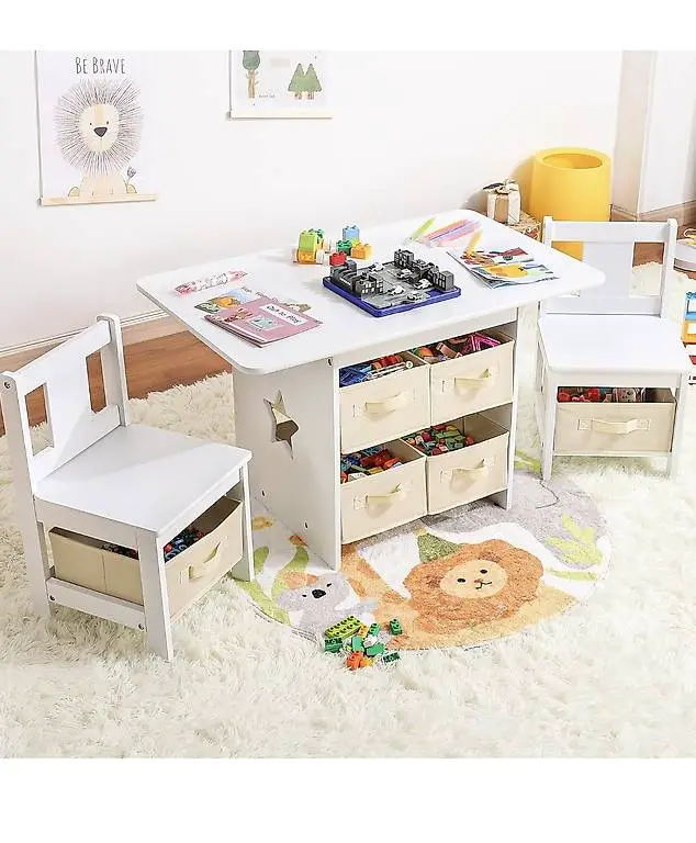 Kindertisch mit 2 Stühle