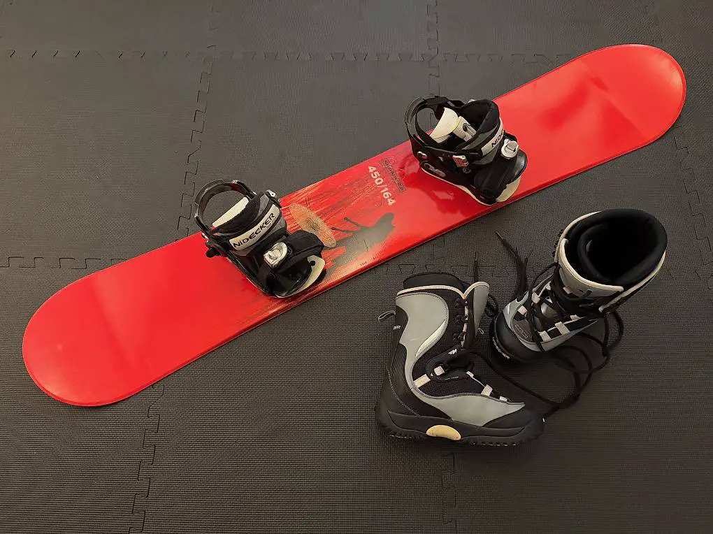 Snowboard Salomon 164cm mit Boots EU 43