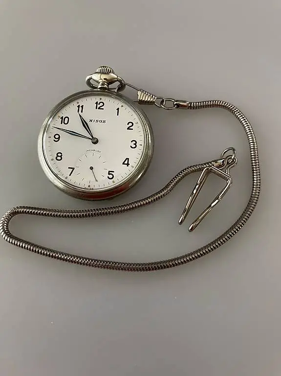 1Sackuhr NISUS "SWISS" mit Kette