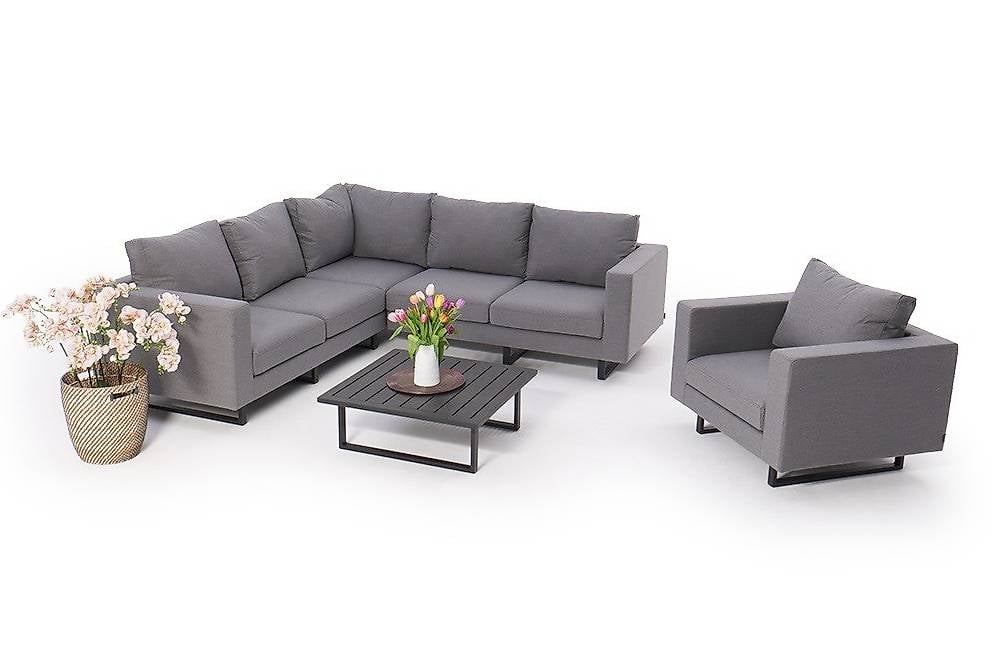 Textil Lounge für die grosse Terrasse