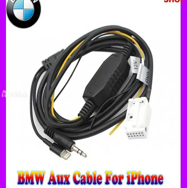  BMW Auto Aux Jack auf 12 Pin Audio Kabel