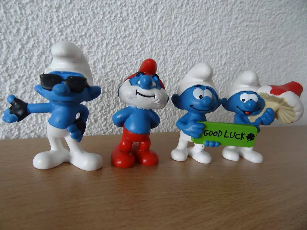 11 Schlümpfe m. Azrael