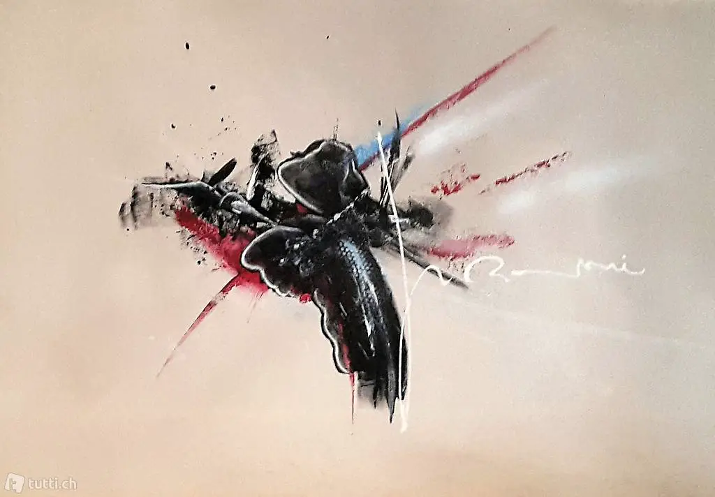 Selbstgemaltes Acryl-Bild "Julién 2016"