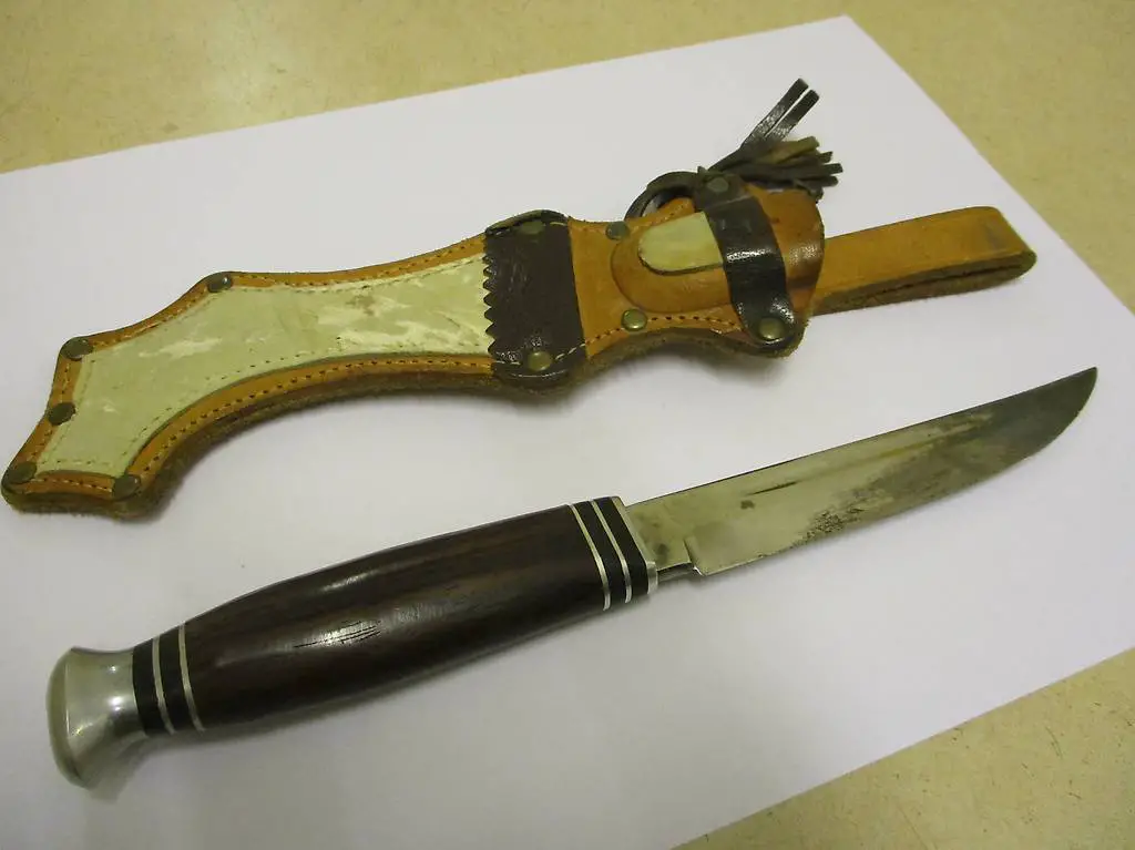 Jagdmesser Jagd-Messer Pfadi Bowie HUGO KÖLLER - Rar