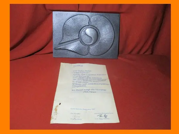 Das Guss-Relief Soleil Rythmé Giesserei Emmenbrücke