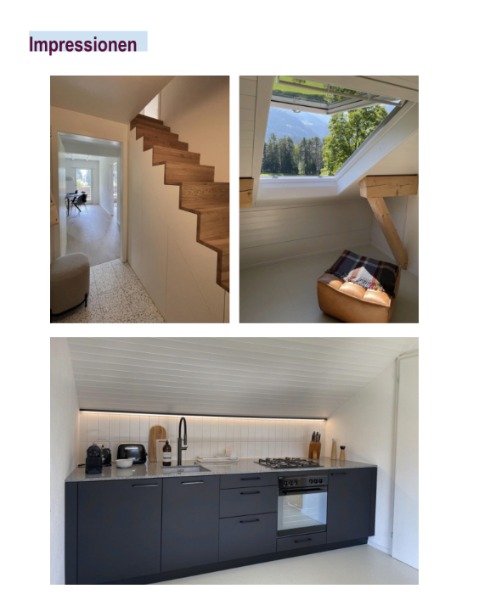 Natur nah, Auszeit pur: Ferienwohnung in JM in der Surselva