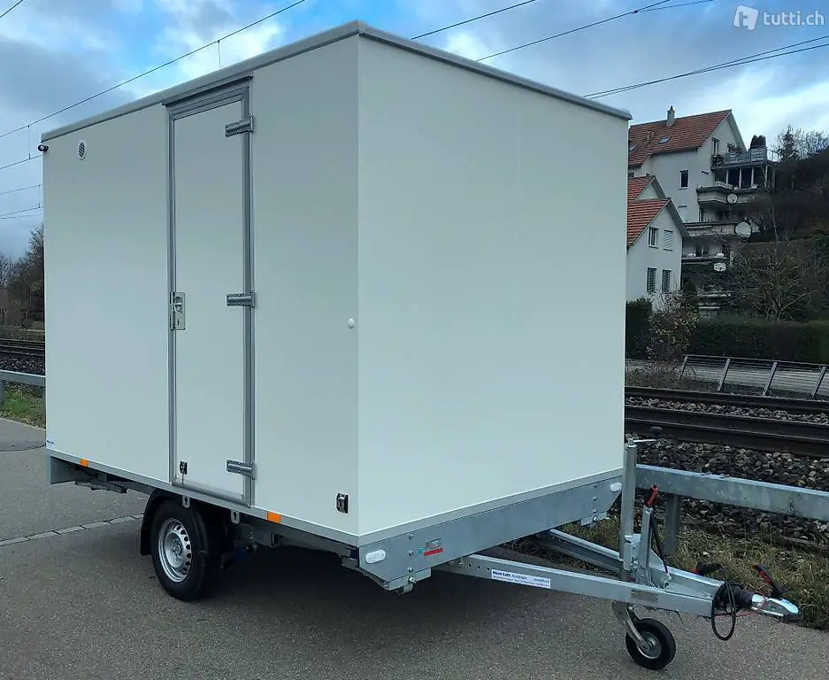  Baustellenanhänger Barackenwagen Vezeko Mannschaftswagen