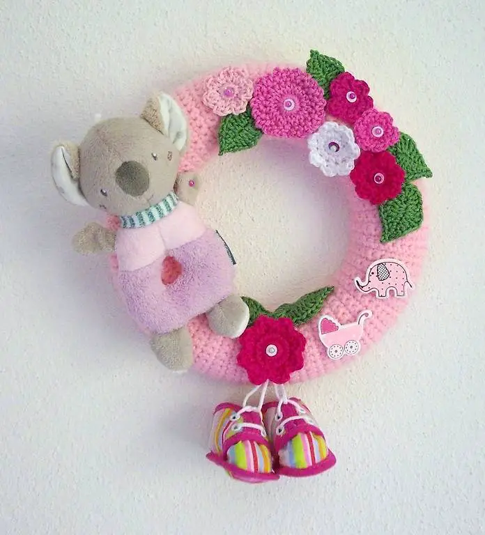 Türkranz "Greifling Koala Bär 2" - neu - Eigene Handarbeit