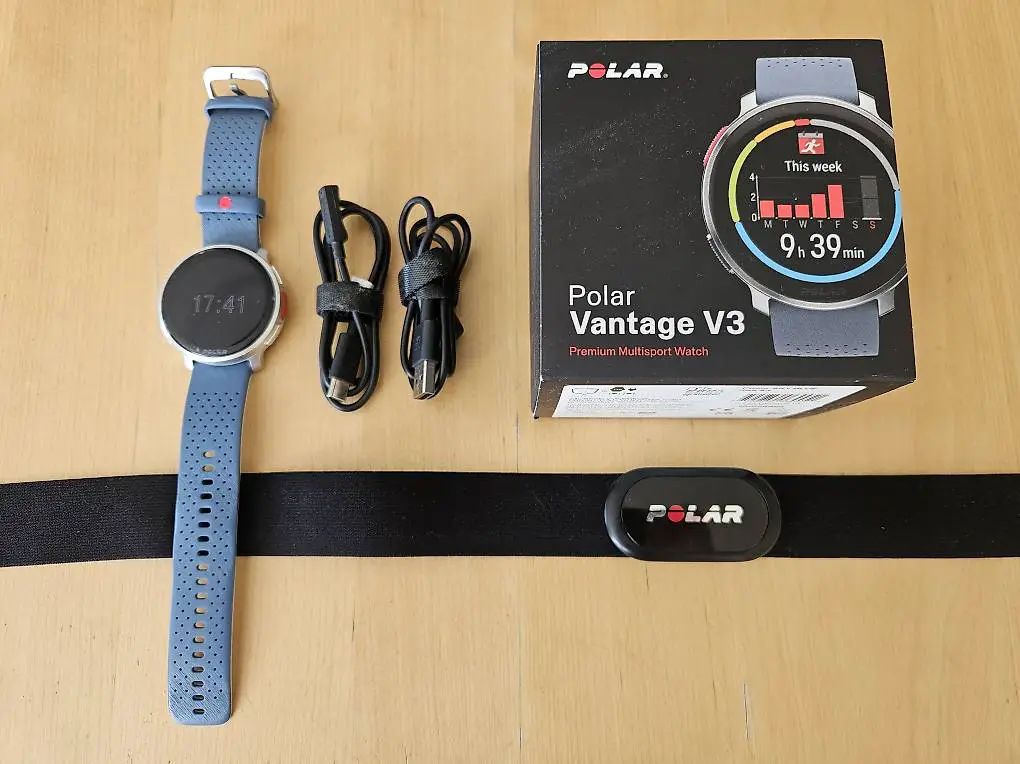 Polar Vantage V3 mit Pulsgurt H10