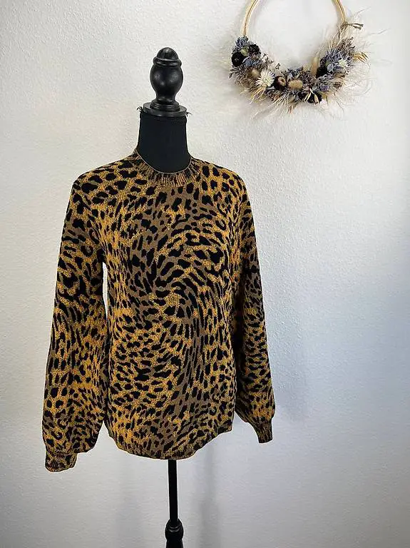 Pullover von Stella Mccartney Grösse 38 mit Leo Print