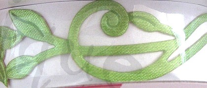 Selbstklebeband Girlande grün