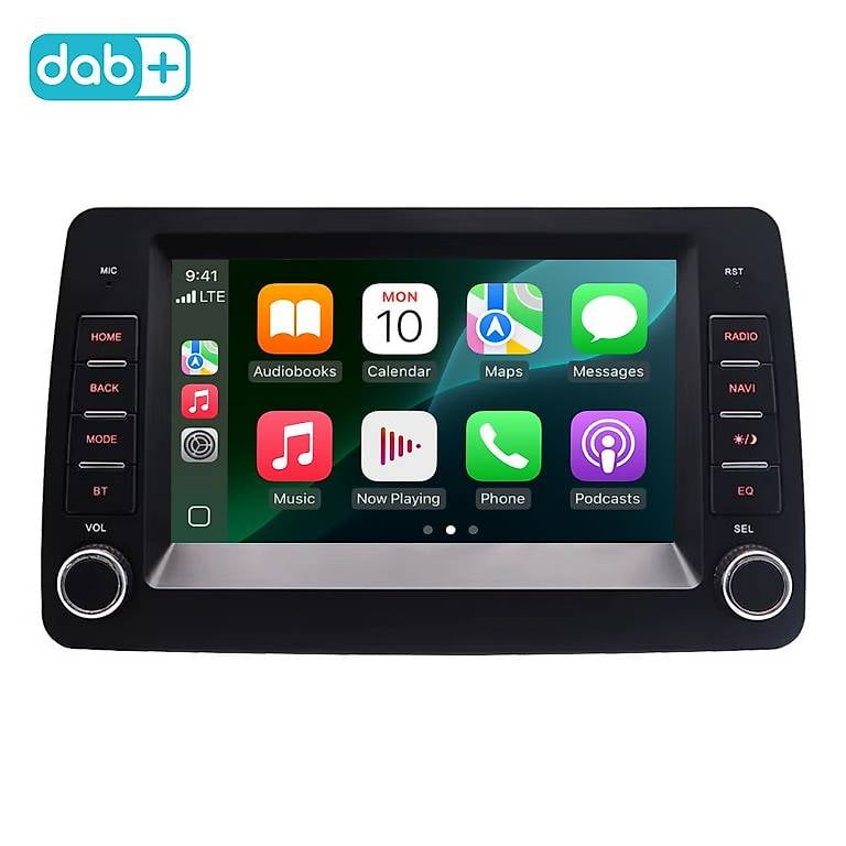 Fiat Panda Autoradio DAB+ Carplay Android 2003-2012