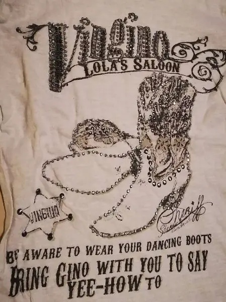 Shirt Glitzer Cowgirl 110