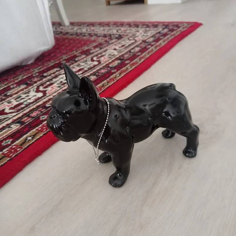 Französisch Bulldogge Skulptur Sammlung Hund Dekoration