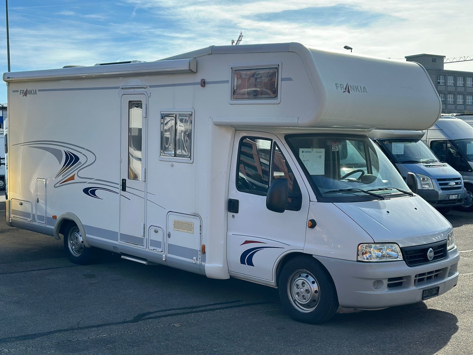 FRANKIA **Franz. Bett**4 Pers.**7.00m Länge**Automat**